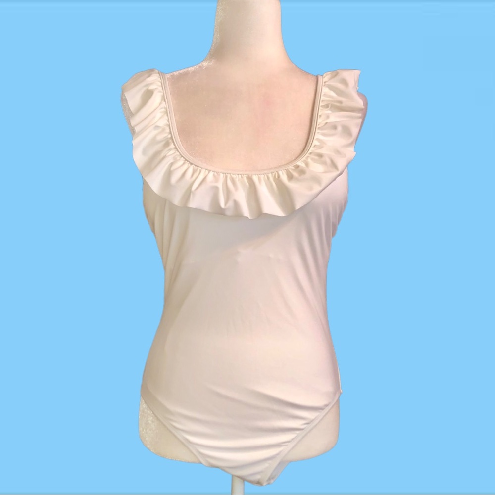 Sugar Coast White One Piece Swimsuit